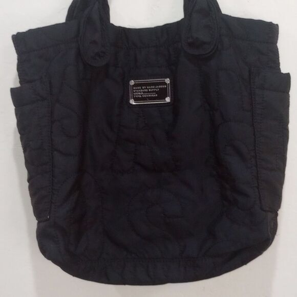 Marc By Marc Jacobs Black Nylon Shoulder Bag Purse Tote - Picture 3 of 12